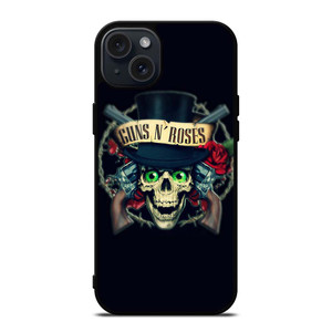 GUNS N ROSES SKULL LOGO iPhone 15 Plus Case Cover