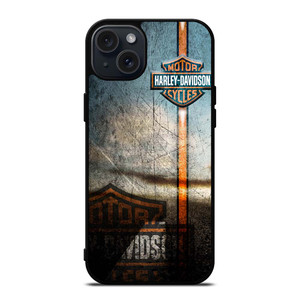 HARLEY DAVIDSON GRUNGE LOGO iPhone 15 Plus Case Cover