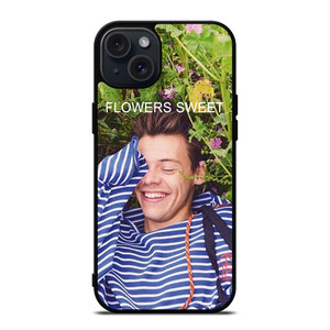 HARRY STYLES FLOWERS SWEET iPhone 15 Plus Case Cover HARRY STYLES FLOWERS SWEET iPhone 15 Plus Case Cover