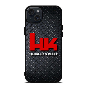 HECKLER AND KOCH PLATE LOGO iPhone 15 Plus Case Cover