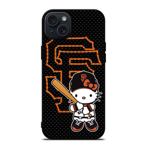 HELLO KITTY SAN FRANCISCO GIANTS MLB iPhone 15 Plus Case Cover