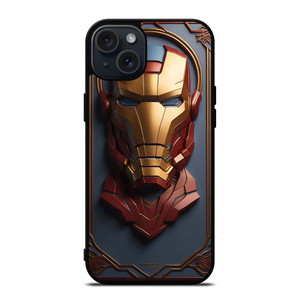 HERO IRON MAN CRAFT FACE iPhone 15 Plus Case Cover