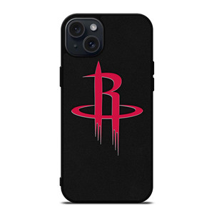 HOUSTON ROCKETS SUEDE LOGO iPhone 15 Plus Case Cover