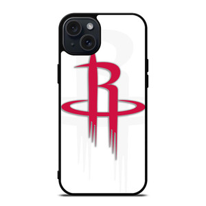 HOUSTON ROCKETS WHITE LOGO iPhone 15 Plus Case Cover