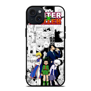 HUNTER X HUNTER COMIC BOOKS iPhone 15 Plus Case Cover