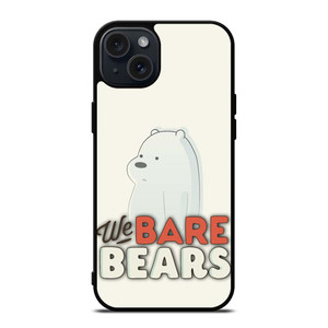 ICE BEAR WE BARE BEARS CARTOON 2 iPhone 15 Plus Case Cover