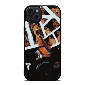 IN MEMORIAM KOBE BRYANT LAKERS iPhone 15 Plus Case Cover IN MEMORIAM KOBE BRYANT LAKERS iPhone 15 Plus Case Cover