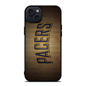 INDIANA PACERS BASKETBALL COURT LOGO iPhone 15 Plus Case Cover