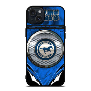 INDIANAPOLIS COLTS METAL LOGO iPhone 15 Plus Case Cover