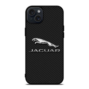 JAGUAR LOGO CARBON iPhone 15 Plus Case Cover