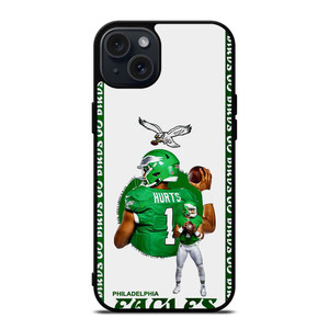 JALEN HURTS PHILADELPHIA STRIPE iPhone 15 Plus Case Cover