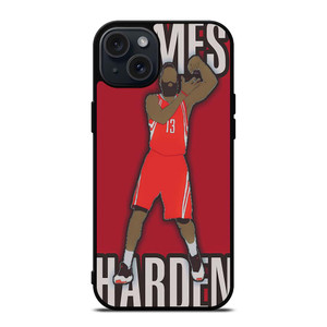JAMES HARDEN HOUSTON ROCKETS CARTOON iPhone 15 Plus Case Cover