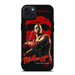 JASON FRIDAY THE 13TH POSTER iPhone 15 Plus Case Cover