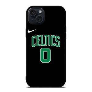 JASON TATUM BOSTON CELTICS BLACK iPhone 15 Plus Case Cover