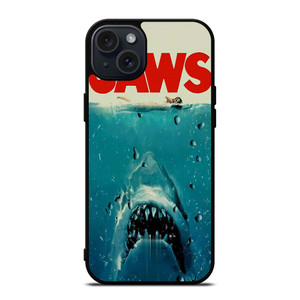 JAWS LOGO iPhone 15 Plus Case Cover