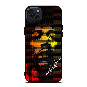 JIMI HENDRIX SIGNATURE iPhone 15 Plus Case Cover