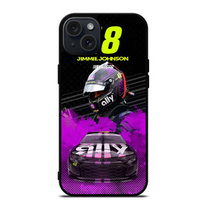 JIMMIE JOHNSON 48 NASCAR 2 iPhone 15 Plus Case Cover