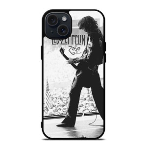 JIMMY PAGE LED ZEPPELIN GUITARIST iPhone 15 Plus Case Cover