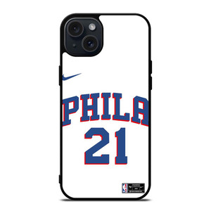 JOEL EMBIID PHILADELPHIA SIXERS KIT iPhone 15 Plus Case Cover