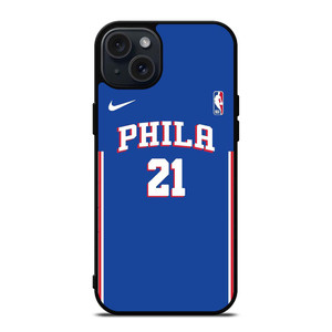 JOEL EMBIID PHILADELPHIA SIXERS NBA iPhone 15 Plus Case Cover