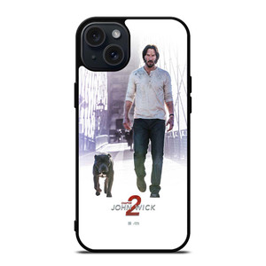JOHN WICK CHAPTER 2 KEANU REEVES iPhone 15 Plus Case Cover JOHN WICK CHAPTER 2 KEANU REEVES iPhone 15 Plus Case Cover