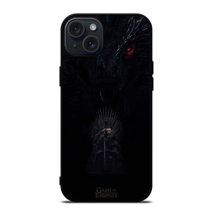 JON SNOW WOLF NIGHT iPhone 15 Plus Case Cover