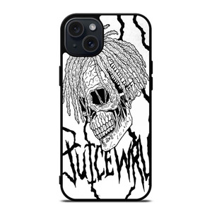 JUICE WORLD SKULL ART iPhone 15 Plus Case Cover JUICE WORLD SKULL ART iPhone 15 Plus Case Cover