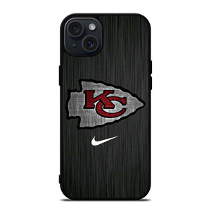 KANSAS CITY CHIEFS NFL NIKE iPhone 15 Plus Case Cover KANSAS CITY CHIEFS NFL NIKE iPhone 15 Plus Case Cover
