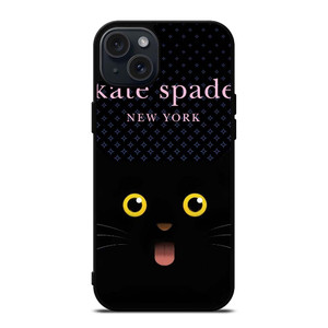 KATE SPADE CAT MEOW ICON iPhone 15 Plus Case Cover