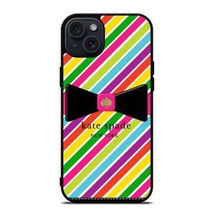 KATE SPADE COLORFUL STRIPE iPhone 15 Plus Case Cover