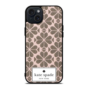 KATE SPADE FLORAL JACQUARD iPhone 15 Plus Case Cover KATE SPADE FLORAL JACQUARD iPhone 15 Plus Case Cover