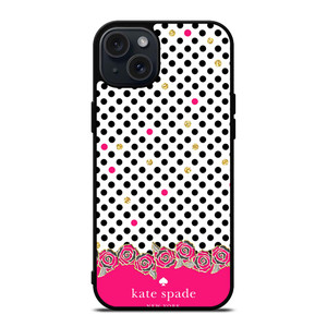 KATE SPADE FLOWER POLKADOT iPhone 15 Plus Case Cover