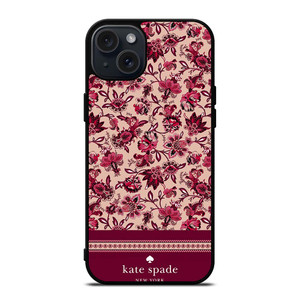 KATE SPADE FLOWER VINTAGE iPhone 15 Plus Case Cover KATE SPADE FLOWER VINTAGE iPhone 15 Plus Case Cover