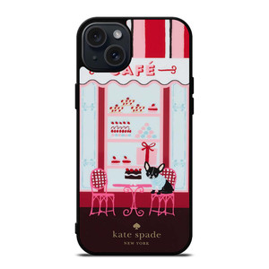 KATE SPADE NEW YORK CAFE iPhone 15 Plus Case Cover KATE SPADE NEW YORK CAFE iPhone 15 Plus Case Cover