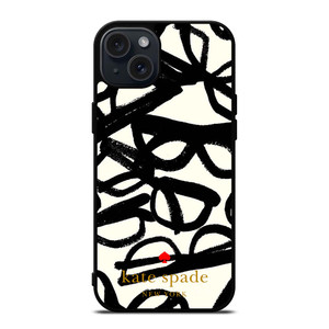 KATE SPADE NEW YORK GLASSES iPhone 15 Plus Case Cover KATE SPADE NEW YORK GLASSES iPhone 15 Plus Case Cover