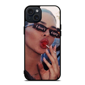 KENDALL JENNER I DON'T CARE iPhone 15 Plus Case Cover KENDALL JENNER I DON'T CARE iPhone 15 Plus Case Cover