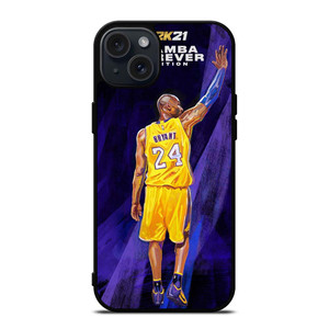 KOBE BRYANT NBA 2K21 MAMBA EDITION iPhone 15 Plus Case Cover KOBE BRYANT NBA 2K21 MAMBA EDITION iPhone 15 Plus Case Cover
