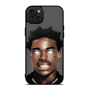 KODAK BLACK RAPPER CARTOON 2 iPhone 15 Plus Case Cover