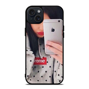 KYLIE JENNER SUPREME iPhone 15 Plus Case Cover