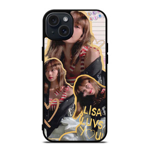 LALISA BLACKPINK CUTE COLLAGE iPhone 15 Plus Case Cover LALISA BLACKPINK CUTE COLLAGE iPhone 15 Plus Case Cover