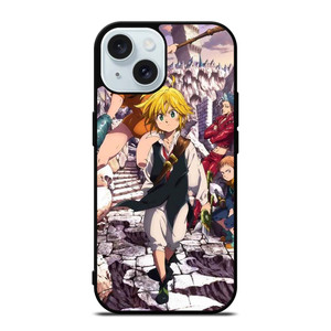7 DEADLY SINS MELIODAS AND FRIEND iPhone 15 Case Cover 7 DEADLY SINS MELIODAS AND FRIEND iPhone 15 Case Cover
