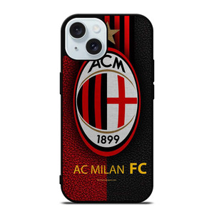 AC MILAN FC FOOTBALL CLUB iPhone 15 Case Cover AC MILAN FC FOOTBALL CLUB iPhone 15 Case Cover
