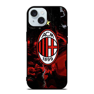 AC MILAN MARBLE LOGO iPhone 15 Case Cover AC MILAN MARBLE LOGO iPhone 15 Case Cover