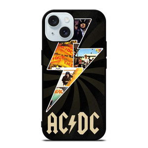 ACDC BAND LOGO iPhone 15 Case Cover