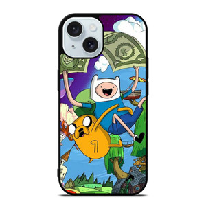 ADVENTURE TIME FINN AND JAKE iPhone 15 Case Cover ADVENTURE TIME FINN AND JAKE iPhone 15 Case Cover
