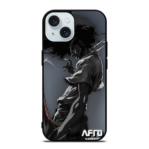 AFRO SAMURAI CARTOON iPhone 15 Case Cover AFRO SAMURAI CARTOON iPhone 15 Case Cover