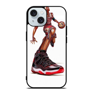 AIR JORDAN SHOES ART iPhone 15 Case Cover