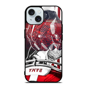 ALABAMA CRIMSON HELMET HAND iPhone 15 Case Cover