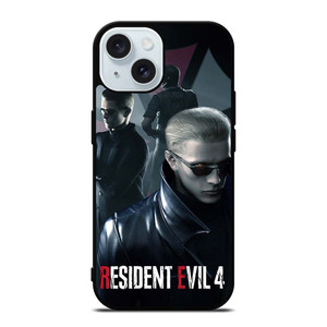ALBERT WESKER RESIDENT EVIL iPhone 15 Case Cover ALBERT WESKER RESIDENT EVIL iPhone 15 Case Cover