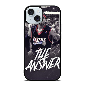 ALLEN IVERSON SIXERS BASKETBALL iPhone 15 Case Cover